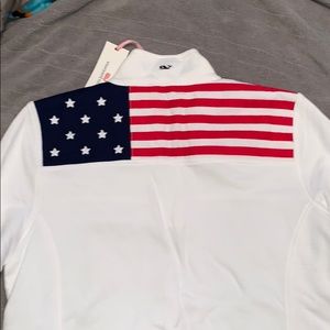American Flag vineyard vines shep shirt!
